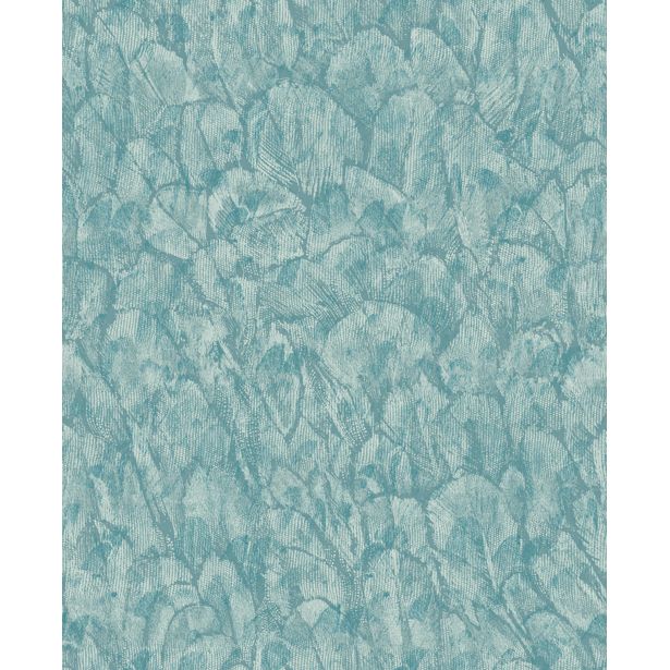 Tapetti 1838 Wallcoverings Tranquil, turkoosi, 0,52x10,05m