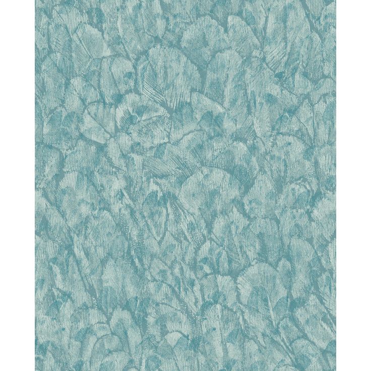 Tapetti 1838 Wallcoverings Tranquil, turkoosi, 0,52x10,05m