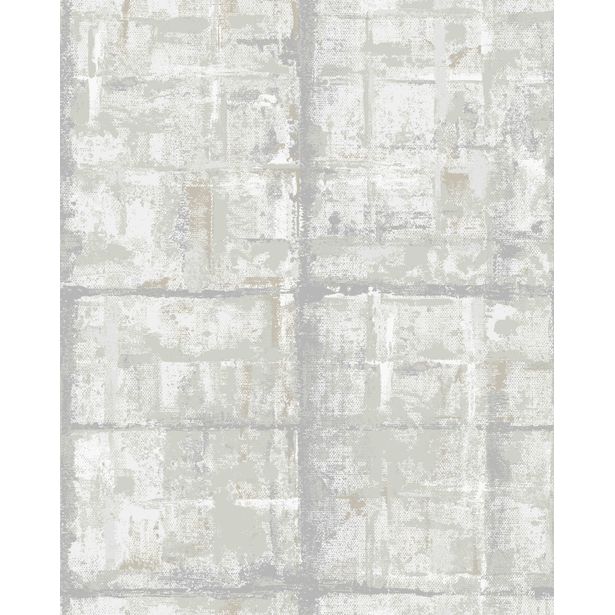 Tapetti 1838 Wallcoverings Patina, harmaa, 0,52x10,05m