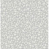Tapetti 1838 Wallcoverings Pebble, harmaa, 0,52x10,05m
