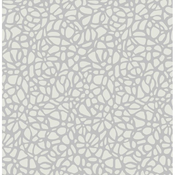 Tapetti 1838 Wallcoverings Pebble, harmaa, 0,52x10,05m