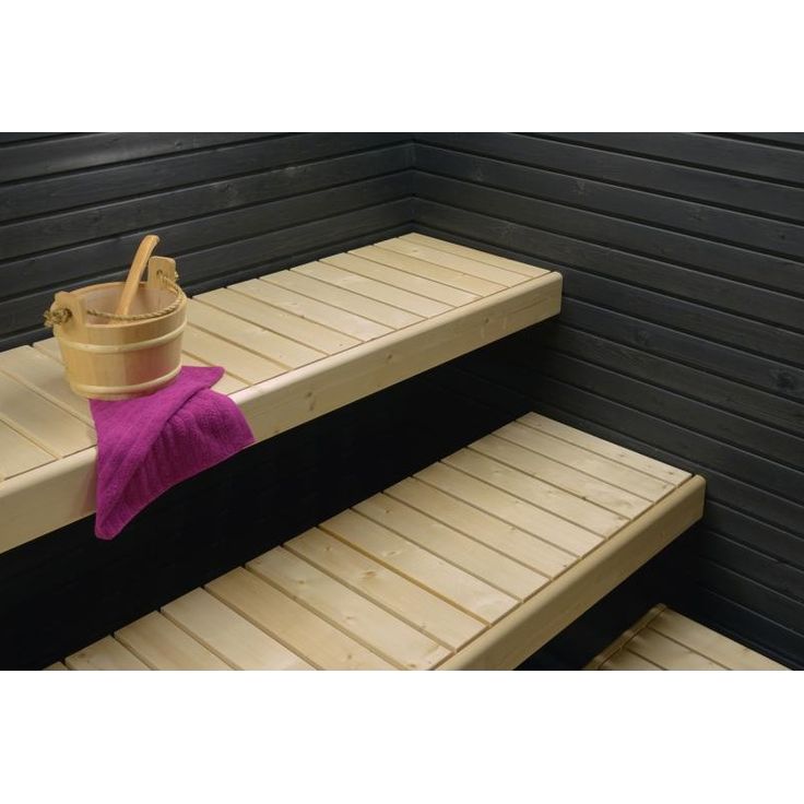 Laudepaketti Prosauna Basic 210, leveys max 2100mm, kuusi, 53/53