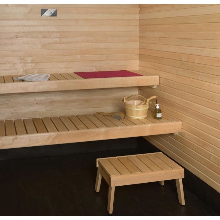 Laudepaketti Prosauna Basic 180, leveys max 1800mm, leppä, 53/41