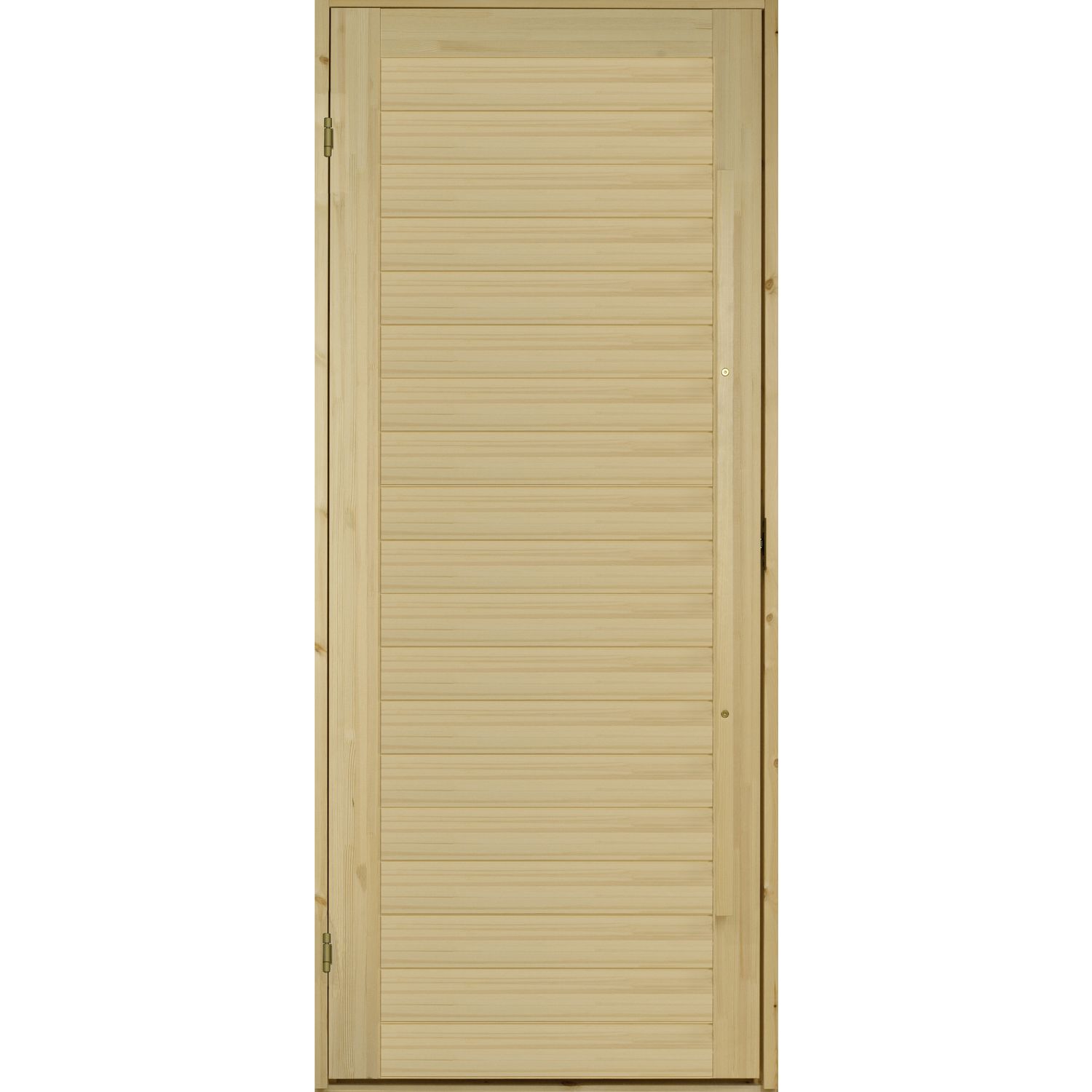 Saunan ovi Prosauna Hiili, 9x19, mänty