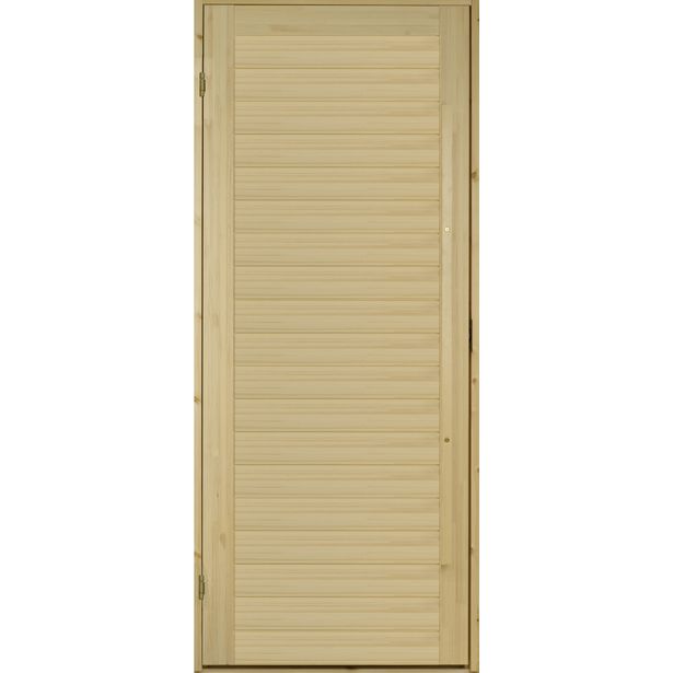 Saunan ovi Prosauna Hiili, 9x19, mänty