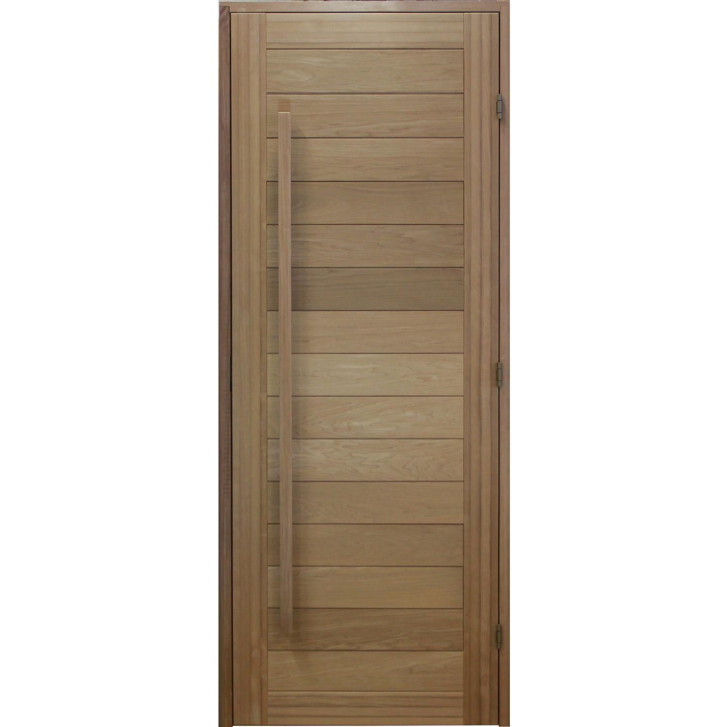 Saunan ovi Prosauna Naava, 8x19, lämpökäsitelty haapa