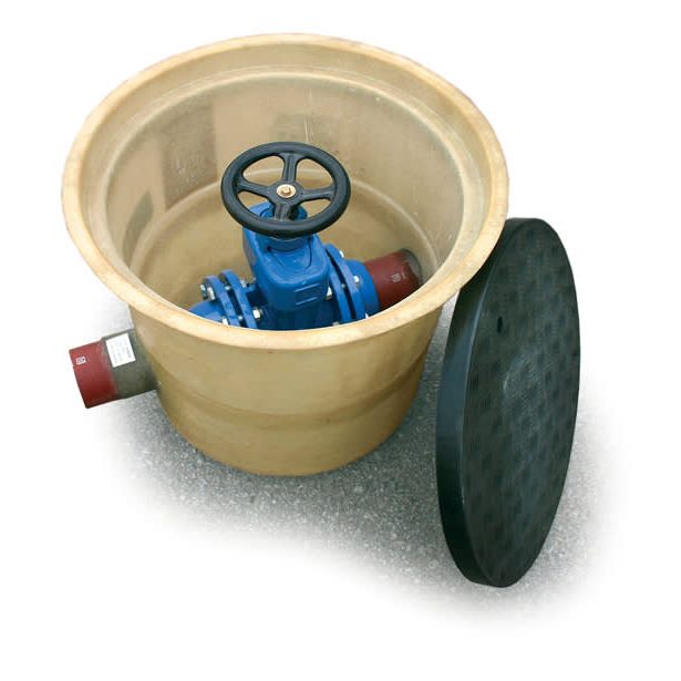 Venttiilikaivo Wavin DN100 WC-vesille