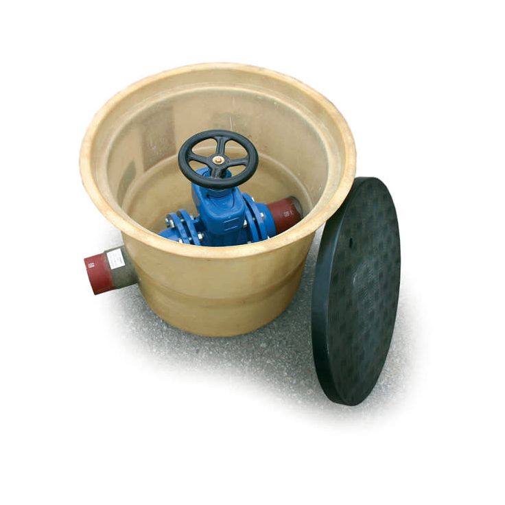 Venttiilikaivo Wavin DN100 WC-vesille