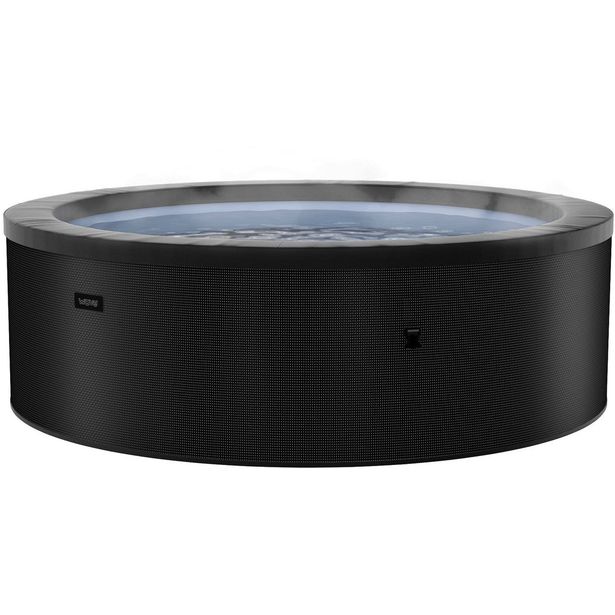 Ulkoporeallas Wave Spa Tahoe, 4 hlöä, 70 suutinta, WiFi, pyöreä, koottava, musta