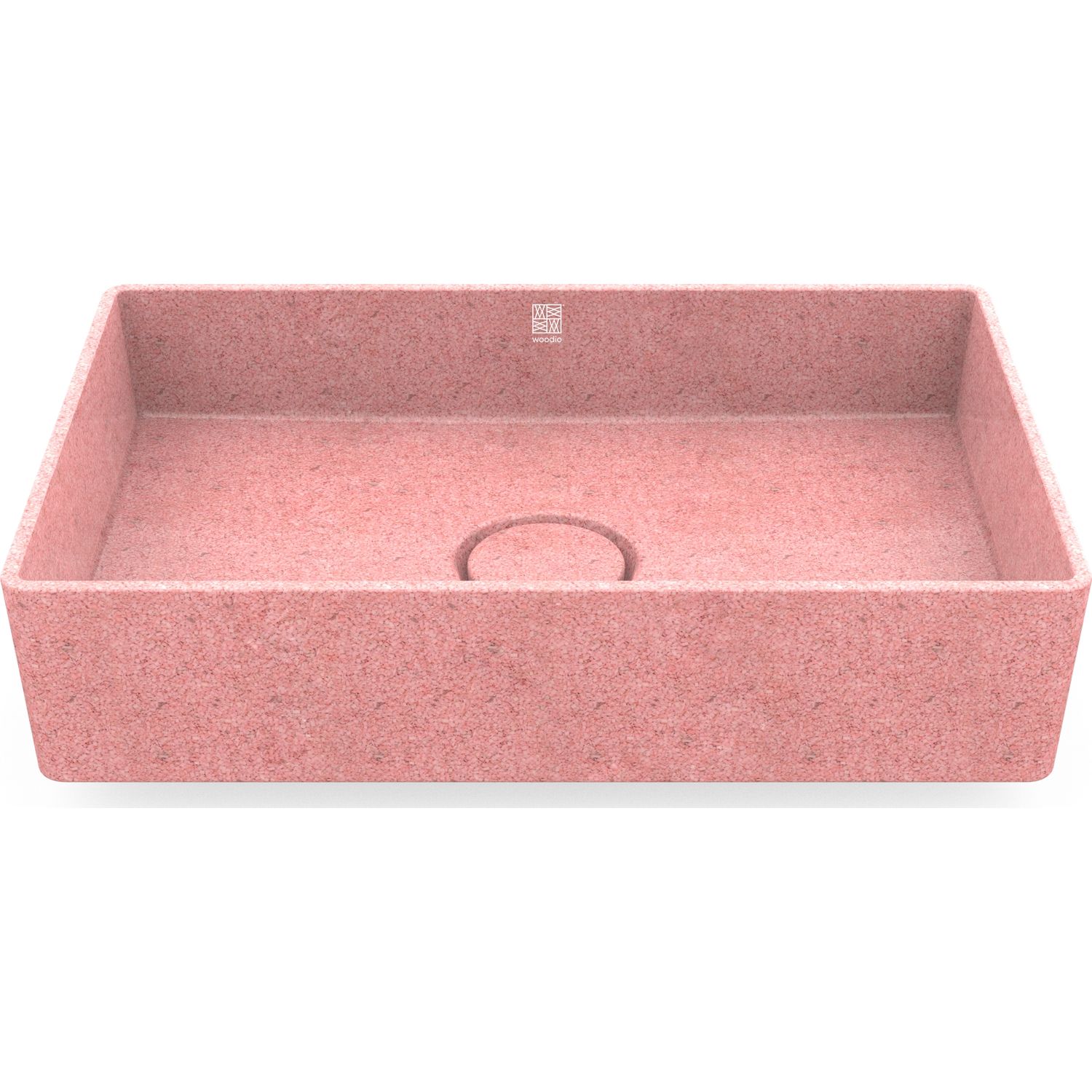 Pesuallas Woodio Cube60 Blossom Gloss, 600x400mm, vaaleanpunainen