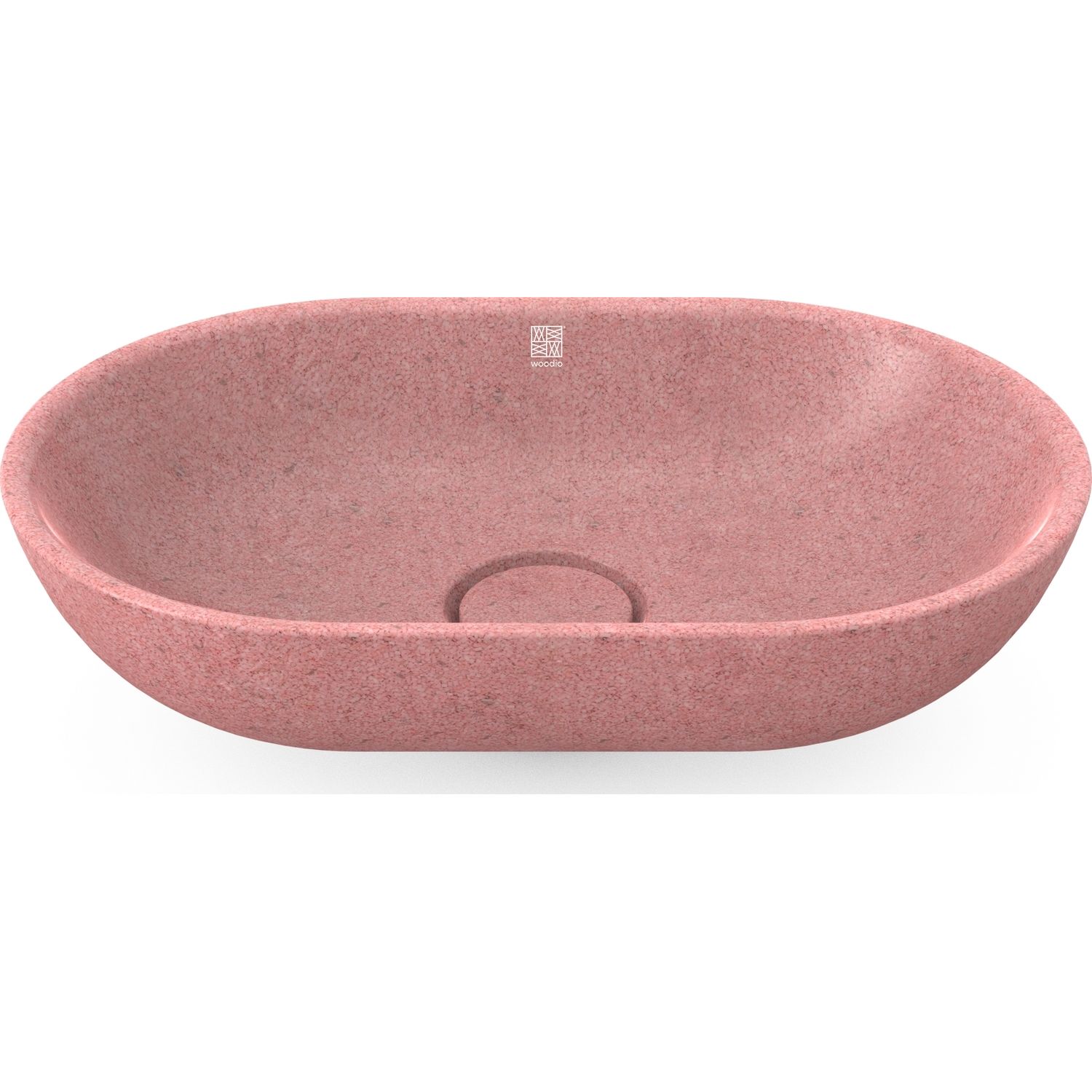 Pesuallas Woodio Soft60 Blossom Gloss, 600x400mm, vaaleapunainen
