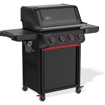 Kaasugrilli Weber Spirit EPX-435R Stealth, 4 poltinta, sivukeitin, musta