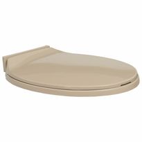 WC-istuimen kansi pehmeästi sulkeutuva beige soikea