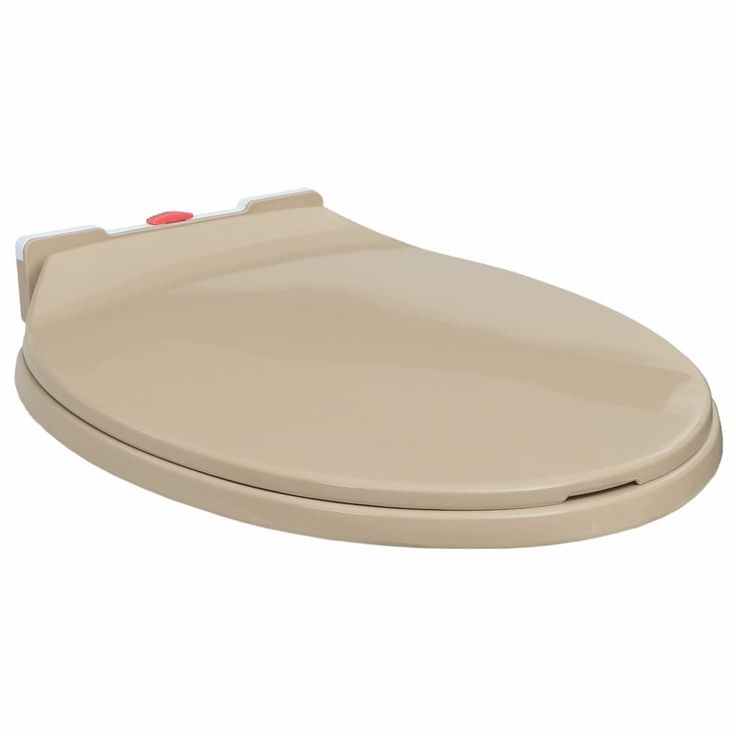 WC istuin pehmeästi sulkeutuva pikakiinnitys beige soikea
