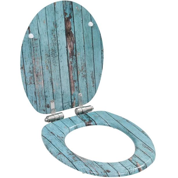 WC istuin soft close kannella MDF lautakuosi