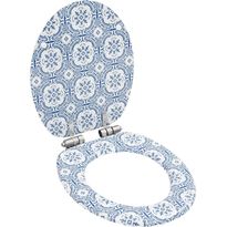 WC-istuimen kansi soft-close MDF posliinikuvio