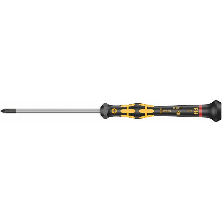 Elektroniikkaruuvimeisseli Wera ESD Kraftform Micro PH1 x 80mm