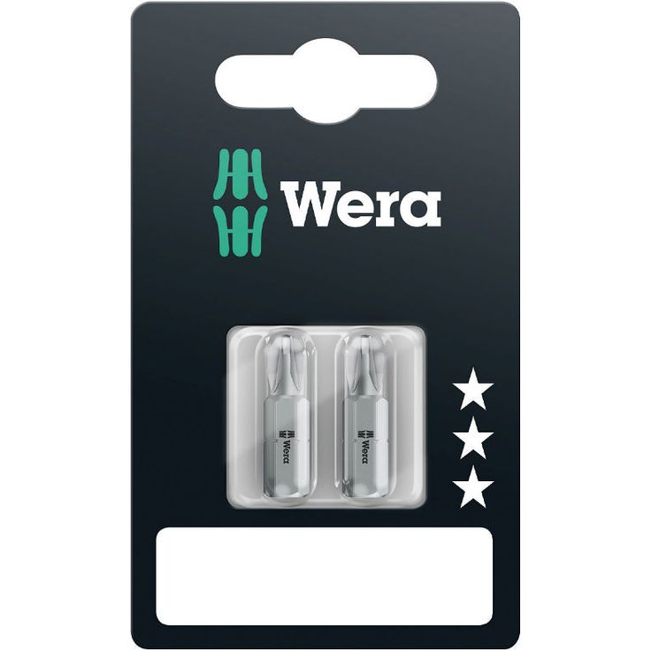 Kärki Wera 855/1 Standard, PZ 3x25mm, 2 kpl