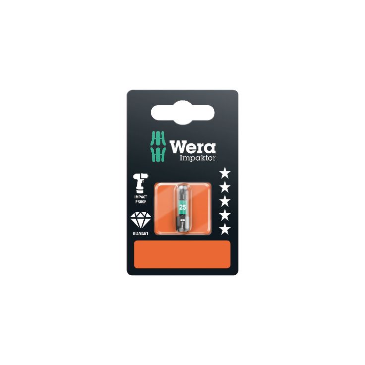Iskukärki Wera 867/1 Impaktor, TX25x25mm