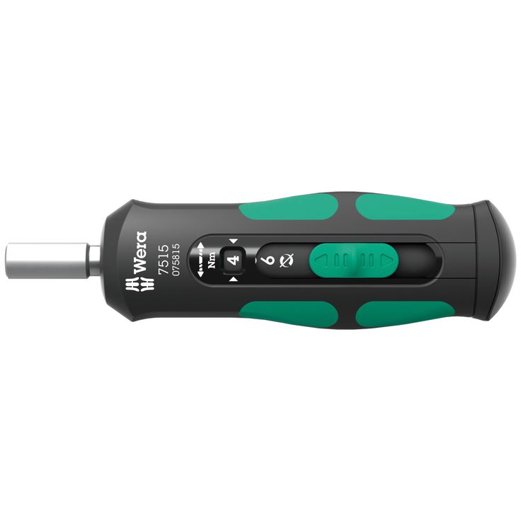 Ruuvimeisseli Wera 7515 Kraftform Safe-Torque Speed, 2–6 Nm