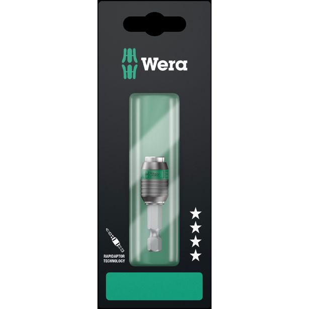 Kärkipidin Wera 889/4/1 K Rapidaptor, 1/4
