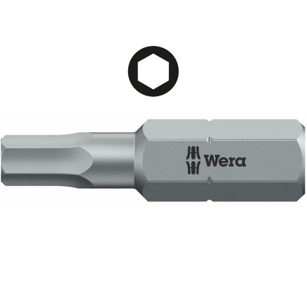 Kärki Wera 840/1 Z Standard Hex-plus, 5/32x25mm