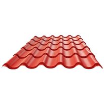 Peltikatto Weckman Teräsaateli Premium Matta, 0.6mm, tiilikuvio, eri värejä