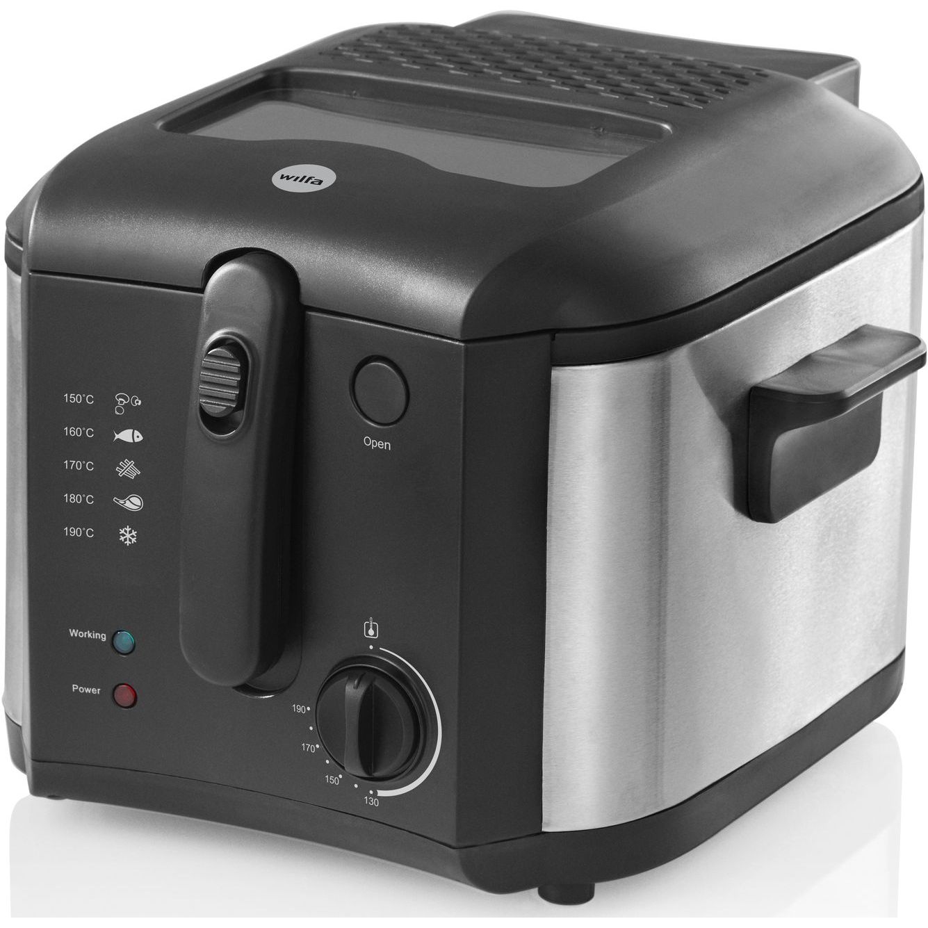 Friteerauskeitin Wilfa, 1600W, teräs