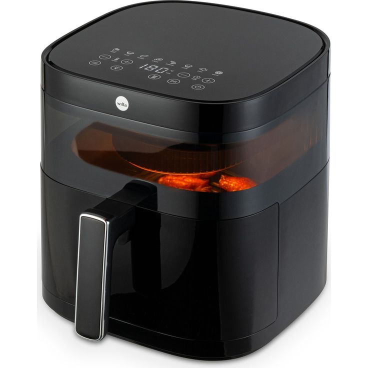 Ilmafriteerauskeitin Airfryer Wilfa Dualfry AFD-60B musta
