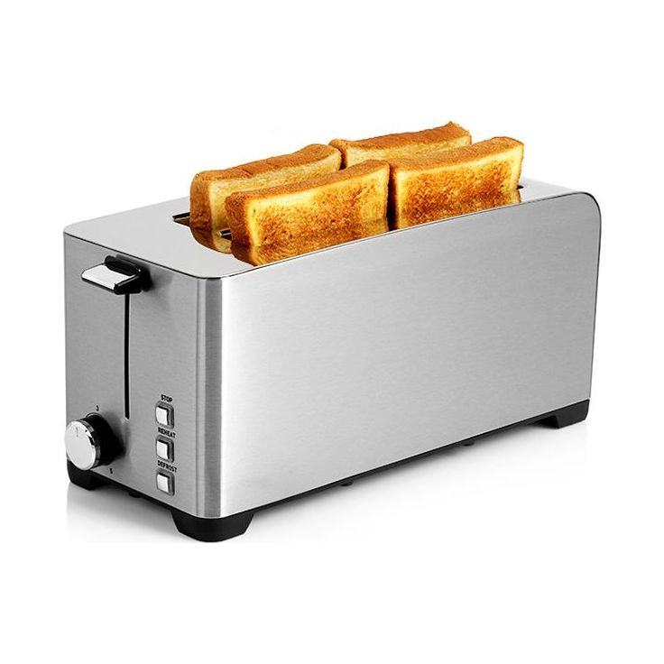Leivänpaahdin Wilfa Brunch TOL-1400S, 1400W, 4 leivälle, teräs