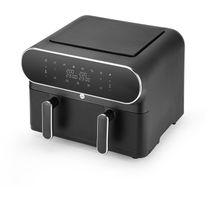 Airfryer Wilfa Dual Zone AF-2X50DUAL, 2x5.5l, musta