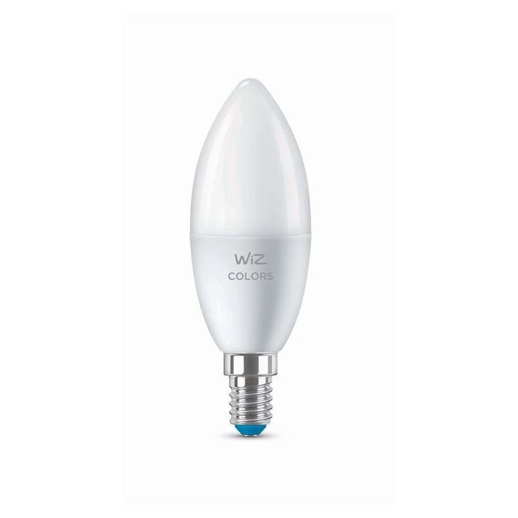 LED-älylamppu WiZ C37 Color, Wi-Fi, 4.9W, E14