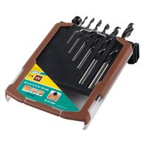 Kierukkapuuporanterä Wolfcraft 7107000, 6 terää, 3-10mm