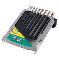 Erikoisporanterä betonille Wolfcraft 7109000, 9 terää, 3-10mm