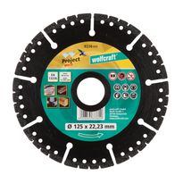 Timanttilaikka Wolfcraft 8336000 Pro Multi, 125mm