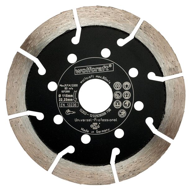 Timanttilaikka Wolfcraft 8372000 Expert Universal, 115mm