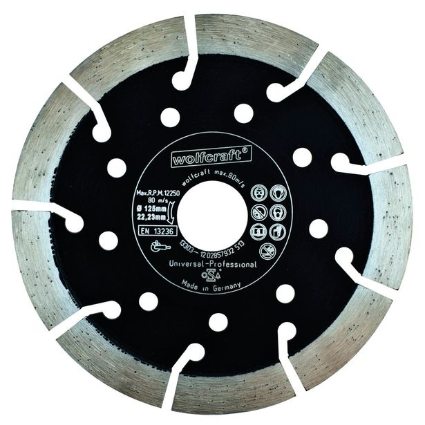 Timanttilaikka Wolfcraft 8373000 Expert Universal, 125mm