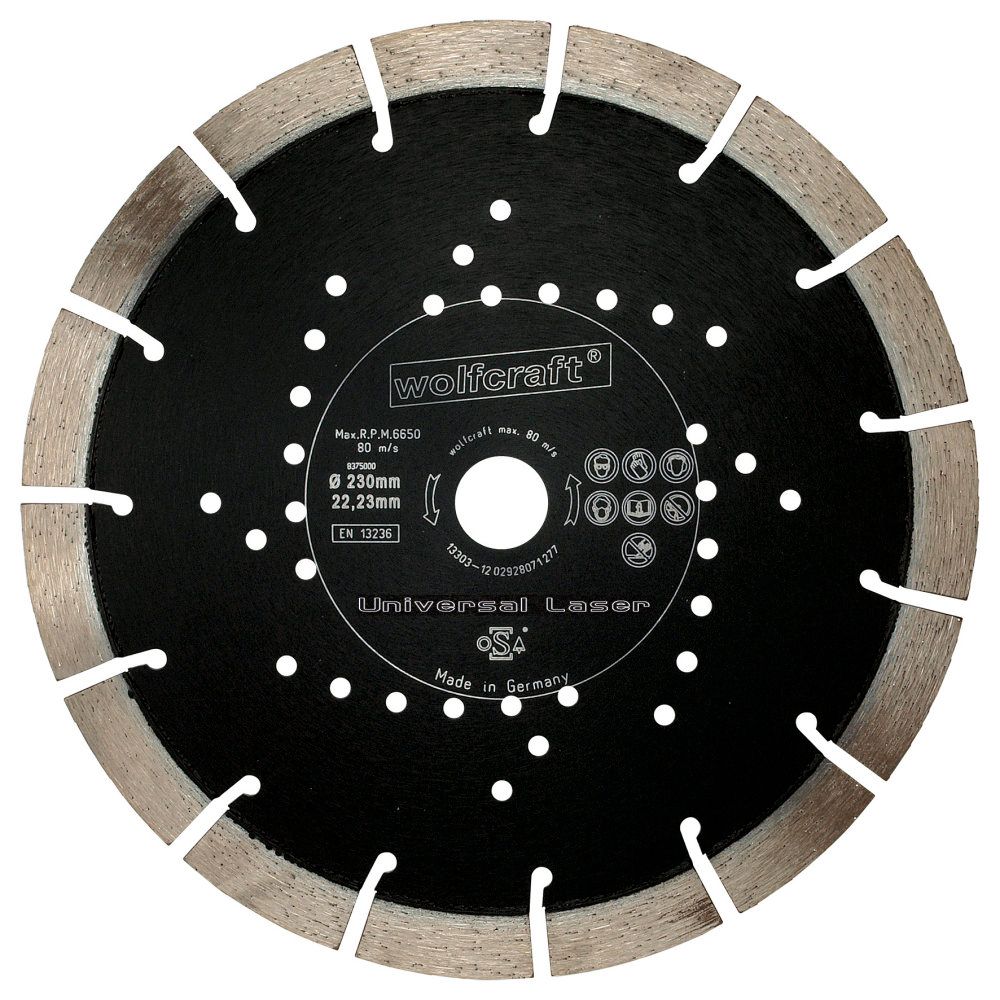 Timanttilaikka Wolfcraft 8375000 Expert Universal, 230mm