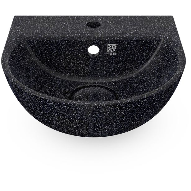 Pesuallas Woodio Soft40 Ø400 mm seinäkiinnitys eri värejä
