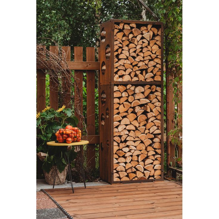 Klapihylly GrillSymbol WoodStock L 60 x 37 x 170 cm