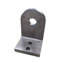 Kulmakiinnike Warma, hitsattava, 120/75x80x12mm, reikä 25mm