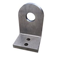 Kulmakiinnike Warma, hitsattava, 120/75x80x12mm, reikä 30mm