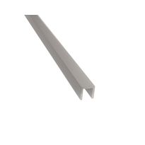 U-lista Warma, alumiini, 18x18x2000mm