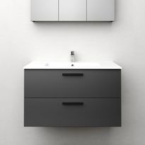 Allaskaappi Westerbergs Jord, 900mm, matta-antrasiitti