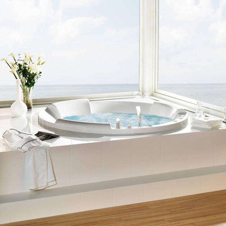 Poreamme upotettava Westerbergs Pacific 175R Executive 2.0, akryyli, valkoinen
