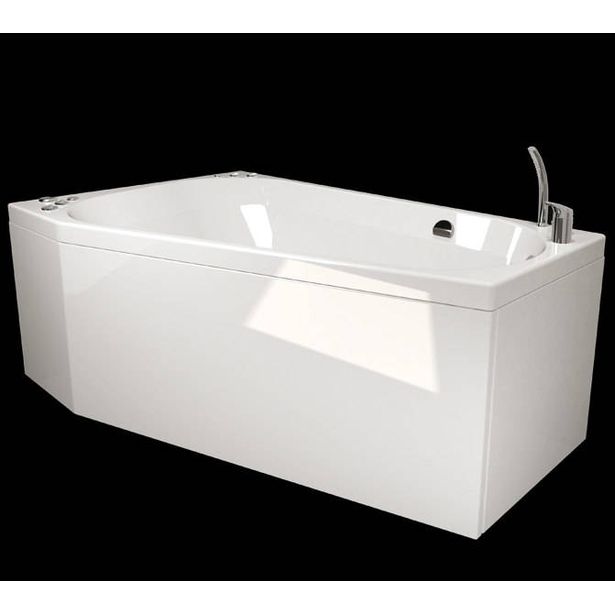 Poreamme Westerbergs Motion 160R Comfort 2.0, akryyli, valkoinen, oikea