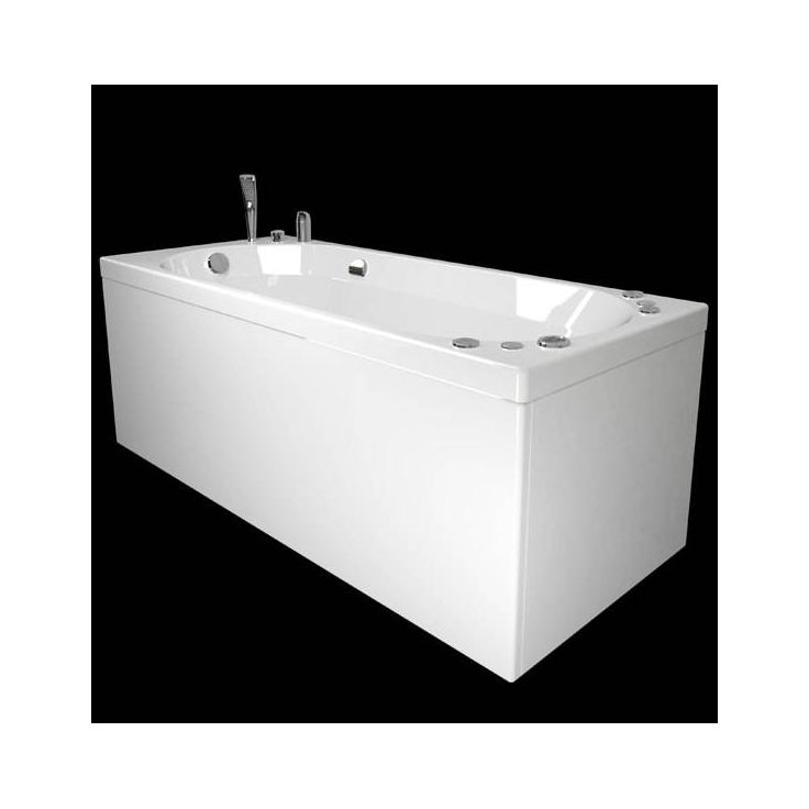 Poreamme Westerbergs Motion 160SQ Comfort 2.0, akryyli, valkoinen