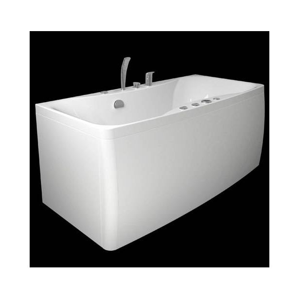 Kylpyamme Westerbergs Ocean 150SQ 2.0, akryyli, valkoinen