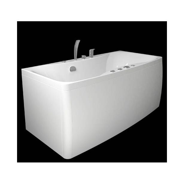 Kylpyamme Westerbergs Ocean 160SQ 2.0, akryyli, valkoinen