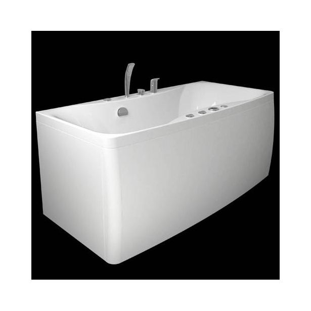 Poreamme Westerbergs Ocean 180SQ Comfort 2.0, akryyli, valkoinen